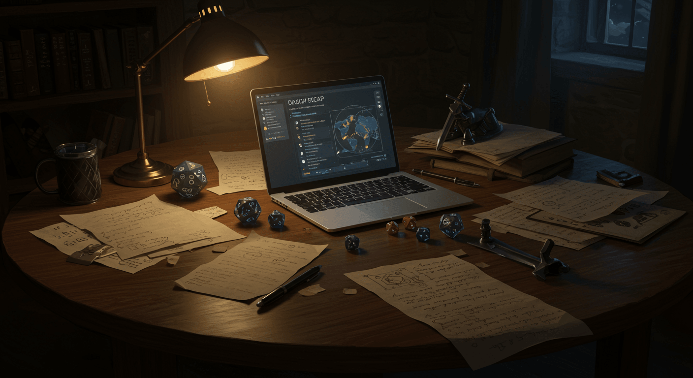 The D&D Session Recap Template My Players Actually Read